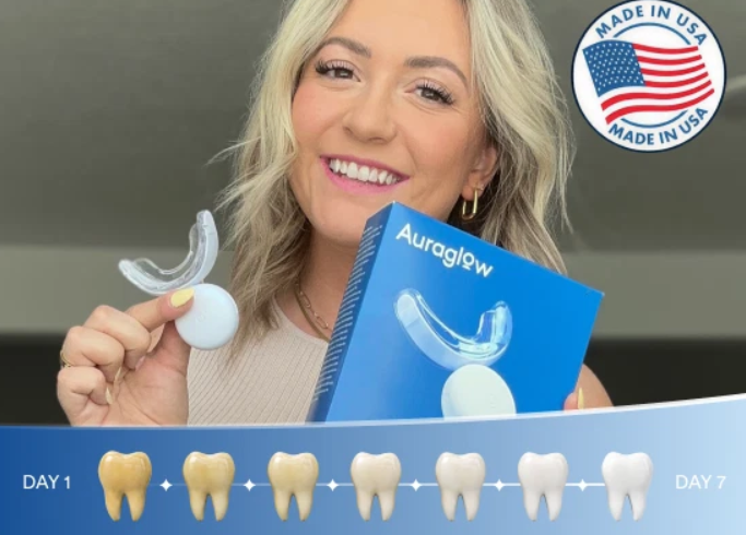 Auraglow Teeth Whitening Kit Benfits