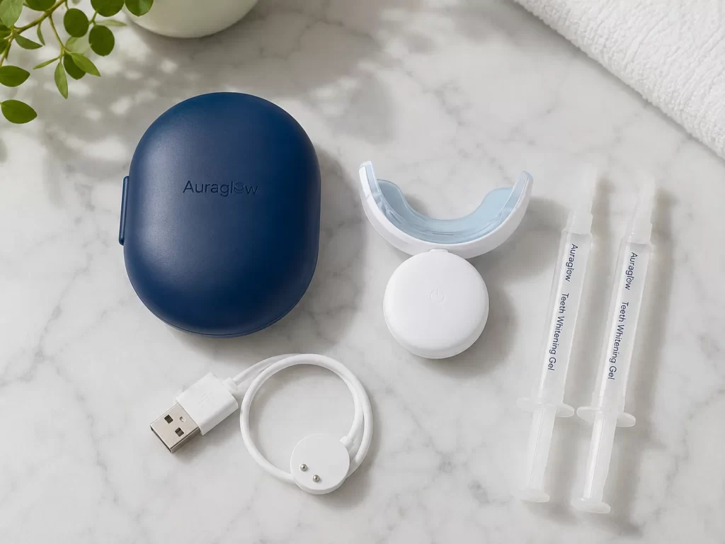 Auraglow Teeth Whitening Kit Included
