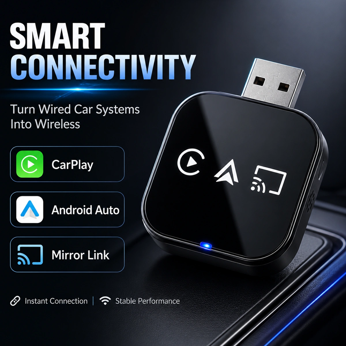 Cartekit CarPlay Adapter Features
