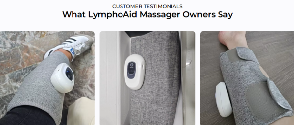 LymphoAid Massager customer reviews